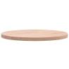 Round Solid Wood Beech Table Top Ø30x1.5 cm - Durable & Stylish