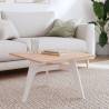 Table Top 60x60 cm Solid Wood Beech - Versatile & Durable