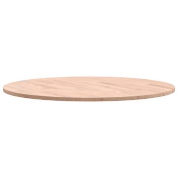 Round Solid Wood Beech Table Top Ø70x1.5 cm - HipoMarket