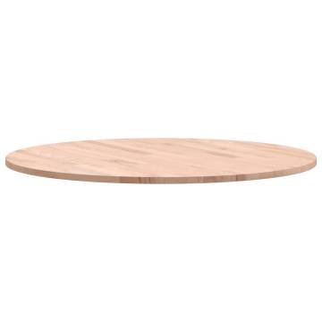 Round Solid Wood Beech Table Top Ø70x1.5 cm - HipoMarket