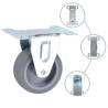 Fixed Casters 4 pcs 75 mm - Durable & Quiet for Furniture