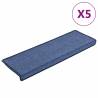 Stair Mats 5 pcs - Non-Slip Blue Mats for Home Safety