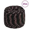  Boat Rope Black 16 mm 25 m Polypropylene Colour black and red Quantity in Package 1 Length 25 m Diameter 16 mm 