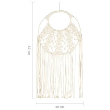 Macrame Wall Hanger 40x80 cm Cotton - Elegance for Your Home