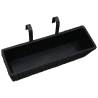 Garden Planters 2 pcs Water Hyacinth Black | Hipomarket UK