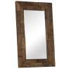 Reclaimed Wood Mirror 50x80 cm - Vintage Charm | HipoMarket