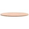 Round Solid Wood Beech Table Top Ø50 cm - Hipomarket