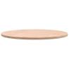 Round Solid Wood Beech Table Top Ø50 cm - Hipomarket