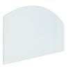 Fireplace Glass Plate 80x50 cm - Premium Tempered Protection