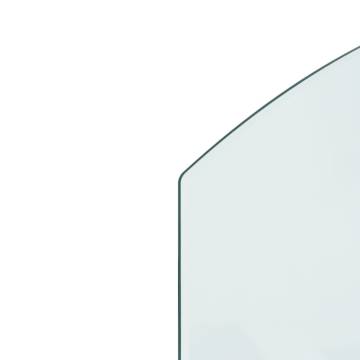 Fireplace Glass Plate 80x50 cm - Premium Tempered Protection