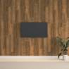  Wall Panels Wood Look Brown PVC 2.06 m² Colour dark brown Quantity in Package 15 