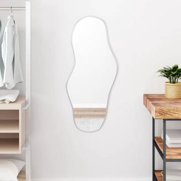 Wall Mirror Silver 90x40 cm - Minimalistic Home Decor