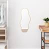  Wall Mirror Gold 70x30 cm Colour gold Size 70 x 30 cm Quantity in Package 1 