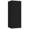 Hanging Wall Cabinet Black 34.5x34x90 cm | Hipomarket UK