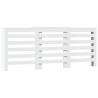 Radiator Cover White 205x21.5x83.5 cm - Modern Design