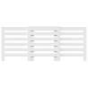 Radiator Cover White 205x21.5x83.5 cm - Modern Design