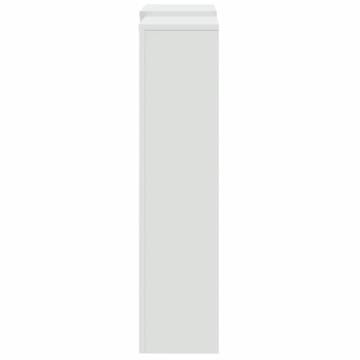 Radiator Cover White 205x21.5x83.5 cm - Modern Design