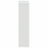 Radiator Cover White 205x21.5x83.5 cm - Modern Design