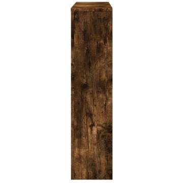 Radiator Cover Smoked Oak 149x20x82 cm | Modern Design