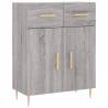 Elegant Highboard Grey Sonoma - Stylish Storage Solution