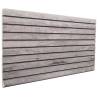 3D Wall Panels - Grey EPS Foam | 5 pcs 100x50 cm Design Feature