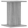 Speaker Stands 2 pcs Grey Sonoma | Durable Engineered Wood