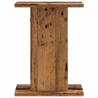 Stylish Speaker Stands - Old Wood, 30x30x40 cm, 2 pcs