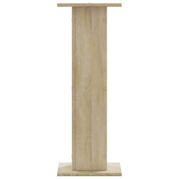 Speaker Stands 2 pcs Sonoma Oak - Durable & Stylish Design