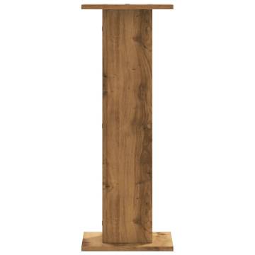 Stylish Speaker Stands - 2 pcs Artisian Oak | Hipomarket UK