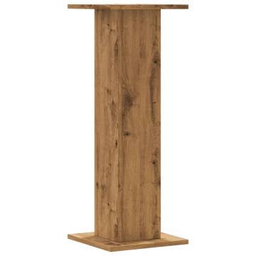 Stylish Speaker Stands - 2 pcs Artisian Oak | Hipomarket UK