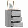  Corner Chest of Drawers Grey Sonoma 40x41x58 cm Engineered Wood Colour grey sonoma Size 40 x 41 x 58 cm Quantity in Package 1 