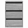 Corner Chest of Drawers Grey Sonoma | Hipomarket UK