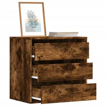 Corner Chest of Drawers - Smoked Oak | Stylish Storage Solution