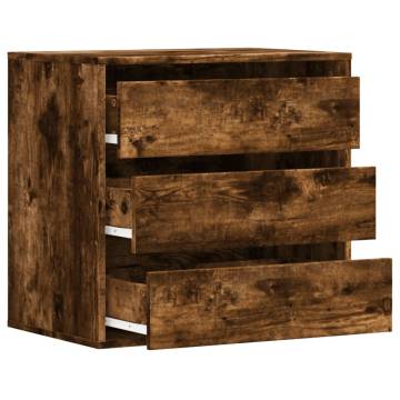 Corner Chest of Drawers - Smoked Oak | Stylish Storage Solution