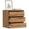  Corner Chest of Drawers Artisian Oak 60x41x58 cm Engineered Wood Colour oak Size 60 x 41 x 58 cm Quantity in Package 1 