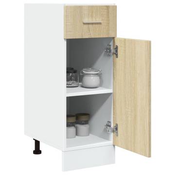 Sonoma Oak Drawer Bottom Cabinet - Ample Storage & Durability