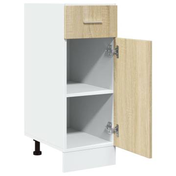 Sonoma Oak Drawer Bottom Cabinet - Ample Storage & Durability