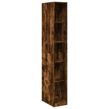 Wardrobe Smoked Oak 30x50x200 cm - Stylish Storage Solution