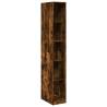 Wardrobe Smoked Oak 30x50x200 cm - Stylish Storage Solution