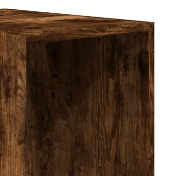 Wardrobe Smoked Oak 30x50x200 cm - Stylish Storage Solution