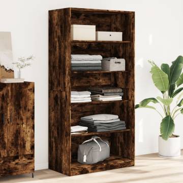 Wardrobe Smoked Oak 100x50x200 cm - Stylish Storage Solution