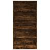 Wardrobe Smoked Oak 100x50x200 cm - Stylish Storage Solution