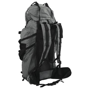 100L Hiking Backpack Grey - Durable & Comfortable