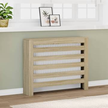 Radiator Cover Sonoma Oak - Stylish Engineered Wood Design