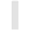 Stylish White Radiator Cover - Engineered Wood 175x20x82 cm