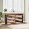 Radiator Cover Old Wood - Stylish Engineered Wood Design