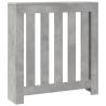 Radiator Cover Concrete Grey - Stylish Engineered Wood Design