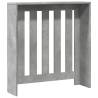 Radiator Cover Concrete Grey - Stylish Engineered Wood Design