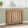  Radiator Cover Artisian Oak 104x20x82 cm Engineered Wood Colour oak Size 104 x 20 x 82 cm Quantity in Package 1 Design vertical slats 