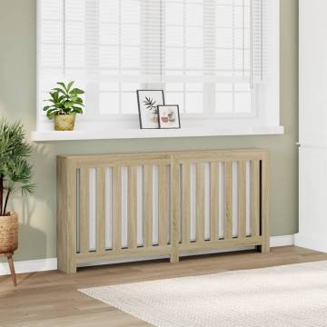 Radiator Cover Sonoma Oak - Stylish & Practical | HipoMarket